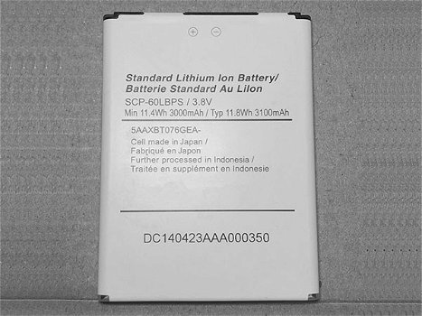 batería de celulares Kyocera Brigadier E6782 DuraForce E6762 E6560 SCP-60LBPS - 0