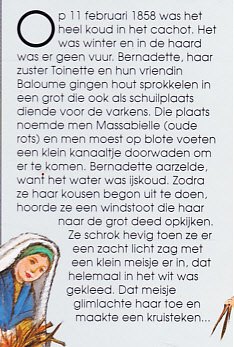 BERNADETTE, HET MEISJE DAT MARIA HEEFT GEZIEN - Michel Vaidis - Afbeelding 2