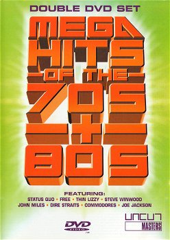 Mega Hits Of The 70s + 80s (2 DVD) Nieuw/Gesealed - 0