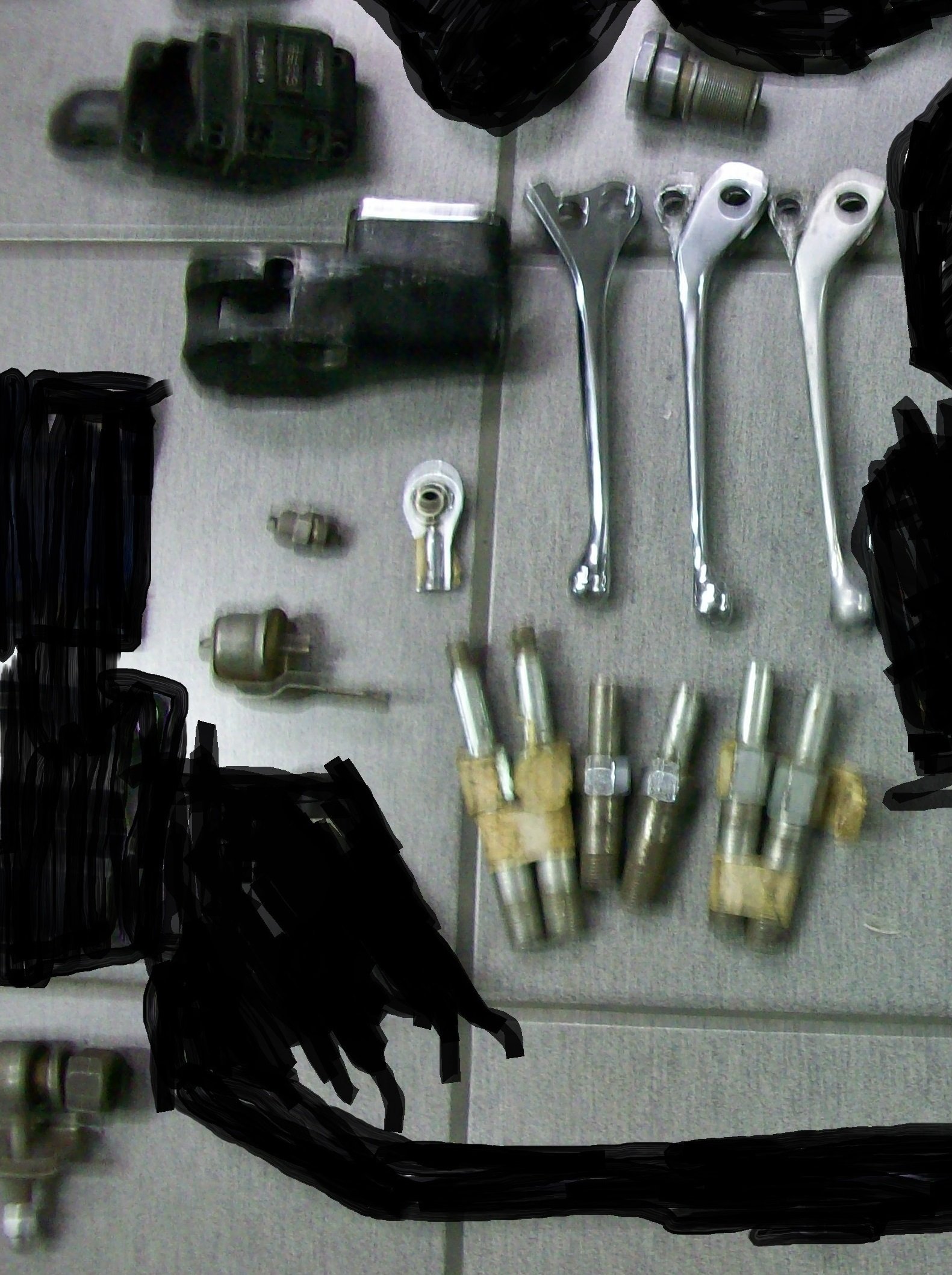 Harley shovel, diverse onderdelen - Afbeelding 3
