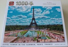 Puzzel *** EIFFEL TOWER IN THE SUMMER, PARIS, FRANCE *** 1000 stukjes City Collection