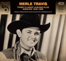 Merle Travis – Three Classic Albums Plus Singles 1949-1956  (4 CD) Nieuw/Gesealed