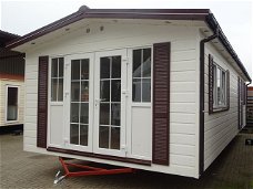 Stacaravan Nordhorn nieuw kopen chalet wintervast caravan camping tinyhouse wonen camping