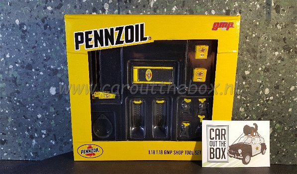 1/18 PENNZOIL tool set 1:18 GMP - 4