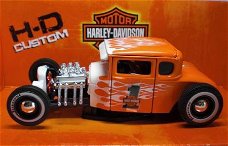 1929 Ford Model A Harley Davidson 1:24 Maisto