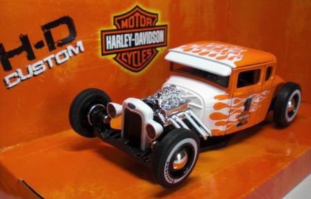 1929 Ford Model A Harley Davidson 1:24 Maisto - 1