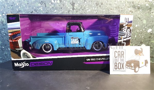 Chevrolet 3100 pick-up OUTLAWS 1:24 Maisto - 4