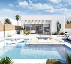 Ref: VM1  IBIZA STYLE MODERN NEW VILLA'S IN LA MARINA