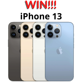 Doe mee en WIN een iPhone 13 Mini, Pro en Max 📱 - 0