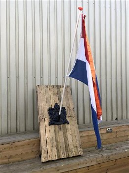 Vlaggenstokhouder, houder voor vlag - 1