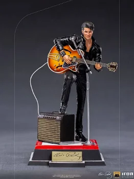 Iron Studios Elvis Presley Deluxe Art Scale Statue 1/10 Comeback Special - 0
