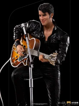 Iron Studios Elvis Presley Deluxe Art Scale Statue 1/10 Comeback Special - 1