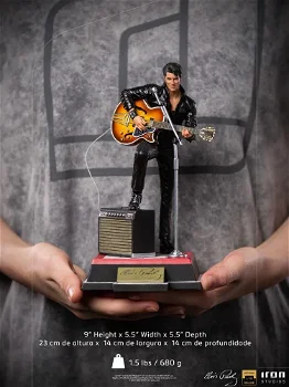 Iron Studios Elvis Presley Deluxe Art Scale Statue 1/10 Comeback Special - 6