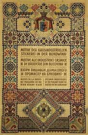 Designs of the home-industry embroderies in Bukovina. Published in August 1912.