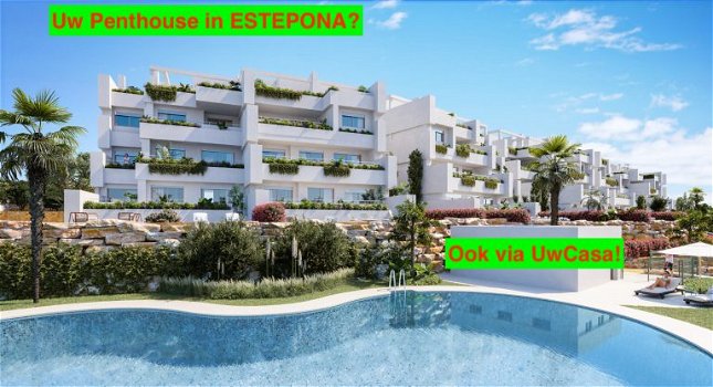 Uw eigen nieuwe Penthouse in ESTEPONA binnen Spaanse Oase met garageplek - 0