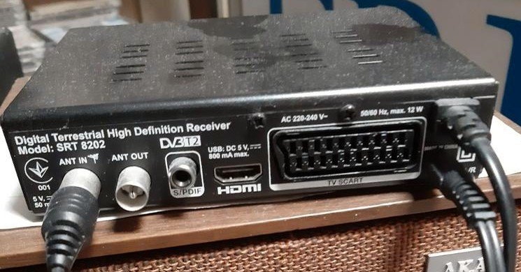 Strong SRT-8202 Digitale Radio ontvanger Free to air DVB T2 - Afbeelding 4