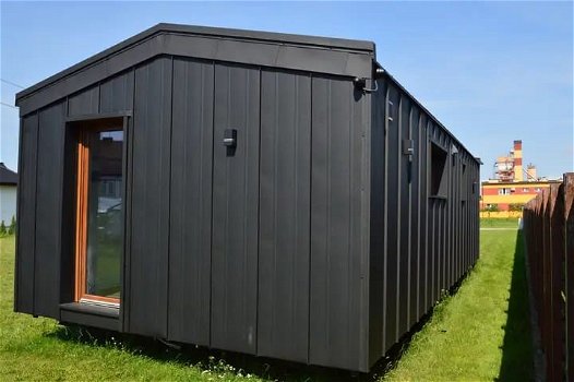 Stacaravan nieuw kopen Nordhorn wintervast caravan camping tinyhouse wonen camping - 2
