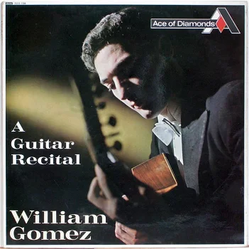 LP - A guitar recital - William Gomez - klassieke gitaar - 0