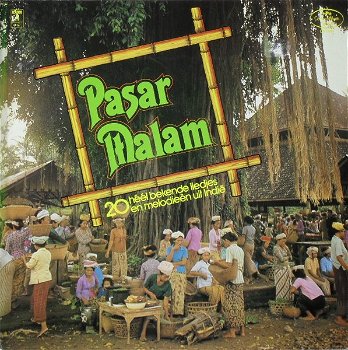 LP - Pasar Malam - melodieën uit Indië - 0