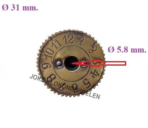 = Wekkerschijf = Schwartzwalder = 47997 - Afbeelding 2
