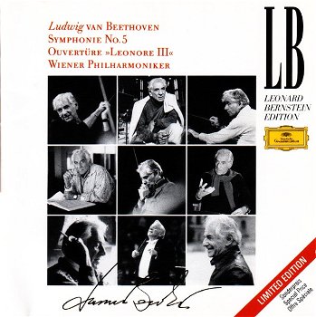 CD - Beethoven - Symphonie No.5 - Leonard Bernstein - 0