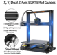 KINGROON KP5L 3D Printer, Titan Extruder, Dual-axis Linear - 4 - Thumbnail