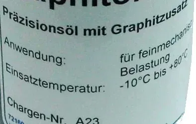 = Zugfedernöl Etsyntha - Graphitol = 35830 - Afbeelding 2