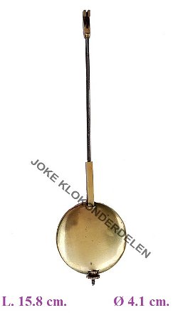 = Slinger = Franse pendule =48010