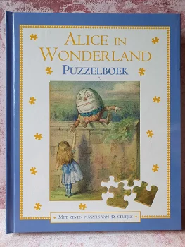Alice in Wonderland puzzelboek - 0