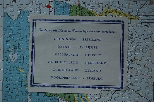 2 provincie puzzles Groningen - Friesland - 1