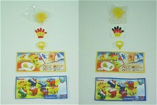 Stempelhandjes - UN 061 B & H - Kinder Surprise - 2010 - Stempelhandje Duitsland & Spanje