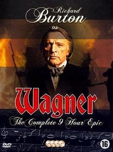 Wagner  (4 DVD)  met oa Richard Burton   Nieuw