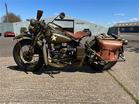 1942 Military Harley Davidson WLA - 0