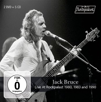 Jack Bruce – Live At Rockpalast 1980, 1983 And 1990 (5 CD & 2 DVDs) Nieuw/Gesealed - 0