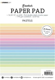 Studiolight paper pad pastel