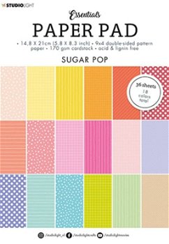 Studiolight paper pad sugar pop - 0