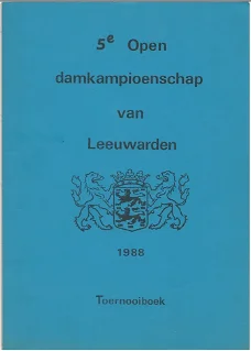 5e Open Damkampioenschap van Leeuwarden