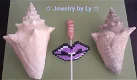 Handmade lollyhouder lippen paars Jewelry by Ly - 0 - Thumbnail