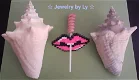 Handmade lollyhouder lippen roze Jewelry by Ly - 0 - Thumbnail