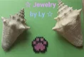 Handmade koelkastmagneet hondenpoot roze Jewelry by Ly - 0 - Thumbnail
