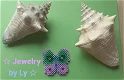 Handmade koelkastmagneet vlinder Jewelry by Ly - 0 - Thumbnail