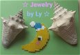 Handmade koelkastmagneet slapende maan Jewelry by Ly - 0 - Thumbnail