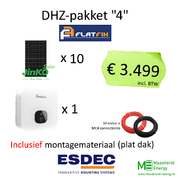 DHZ-pakket zonnepanelen OP VOORRAAD - 3