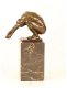 Bronzen beeld van een mannelijk naakt in een duik positie - 1 - Thumbnail