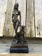bronzen beeld van Cleopatra , panter - 6 - Thumbnail