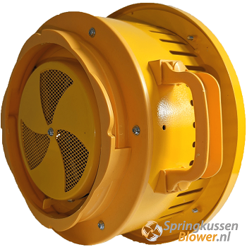 HW Springkussen Blower Air Heater - 4