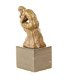 Een bronzen beeld , de denker , beeld , brons - 3 - Thumbnail