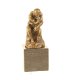 Een bronzen beeld , de denker , beeld , brons - 7 - Thumbnail