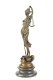 Een bronzen beeld van de Vrouwe Justitia - 2 - Thumbnail