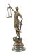 Een bronzen beeld van de Vrouwe Justitia - 4 - Thumbnail